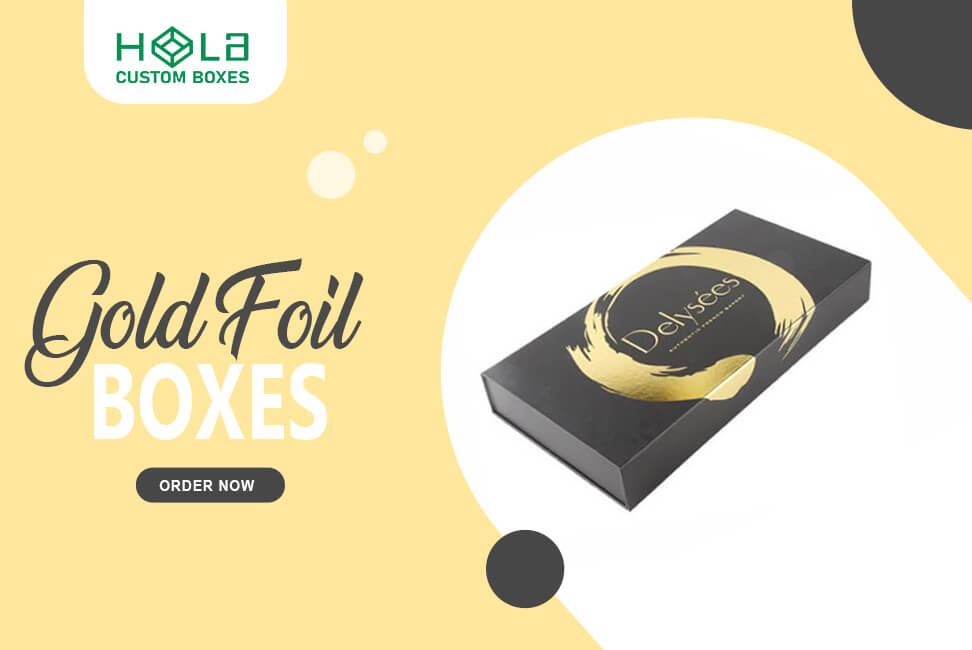 custom gold foil candle boxes